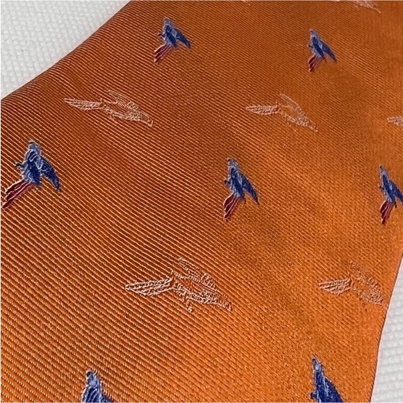 EUC Tallia Parrot Print Tie - Picture 3 of 8